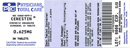 Cenestin® 0.625 mg Packaging Label