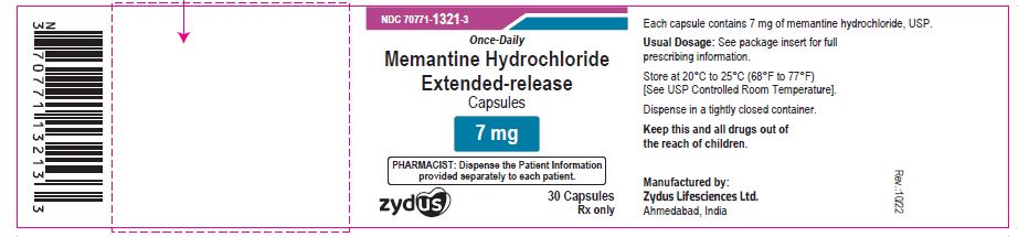 Memantine Hydrochloride Extended-Release Capsules, 7 mg
