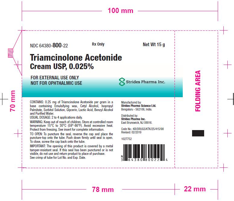 TCA Cream USP, 0.025% - 15 gram - Tube
