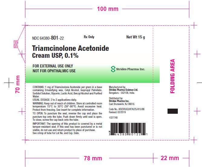 TCA Cream USP, 0.1% - 15 gram - Tube