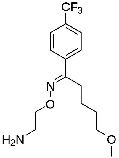 Chemical Structure - Fluvoxamine