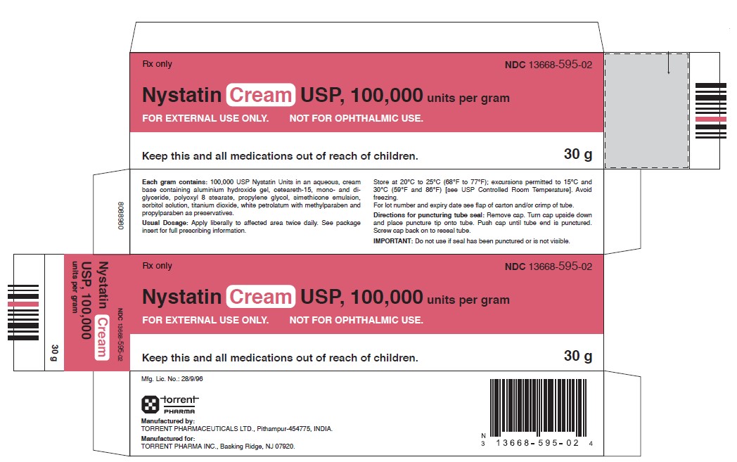 Nystatin Cream USP,  30 grams (Carton Label)