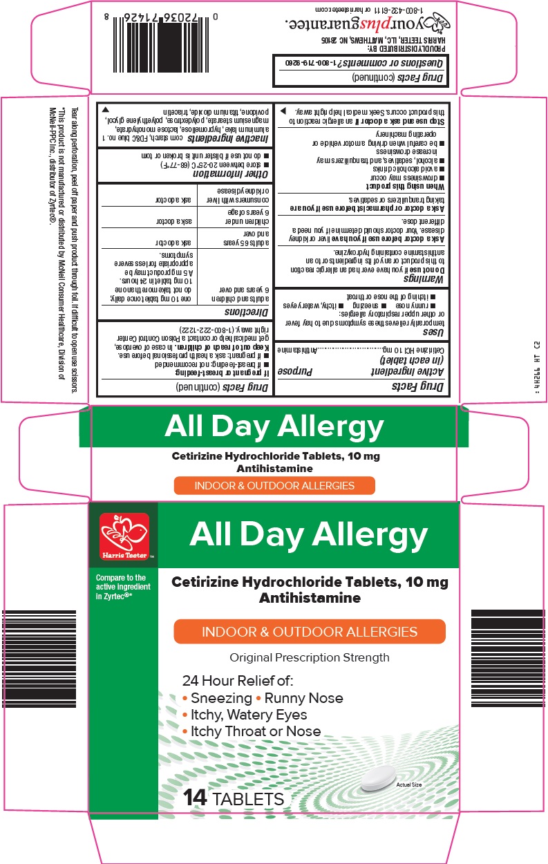 Harris Teeter All Day Allergy | Cetirizine Hydrochloride Tablet while Breastfeeding