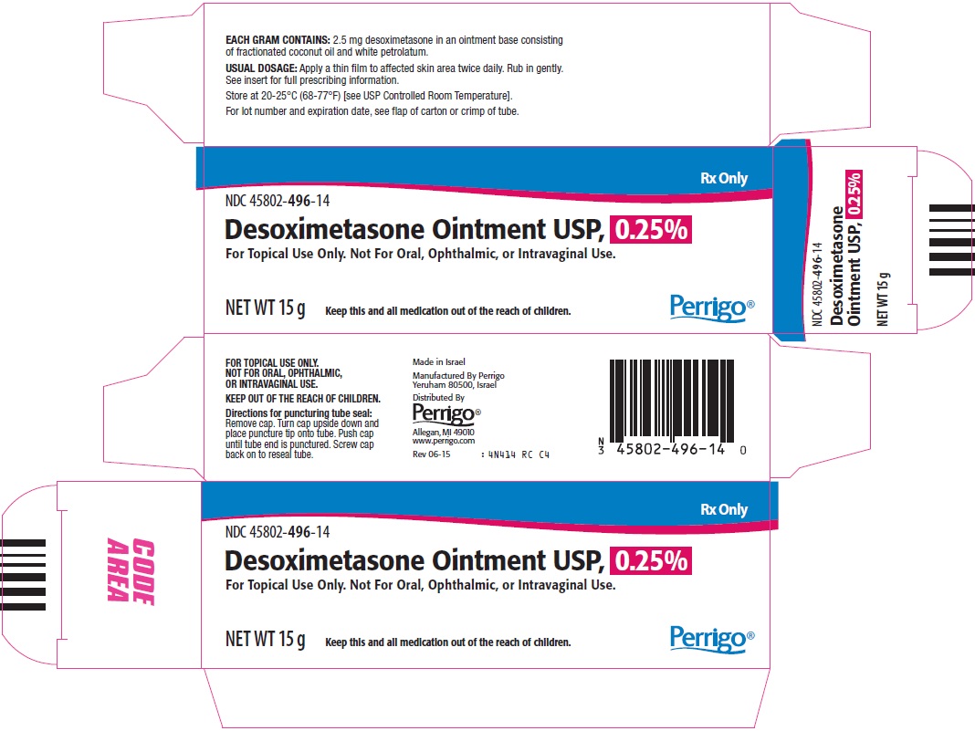 Desoximetasone Ointment USP, 0.25% Carton