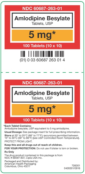 5 mg Amlodipine Tablets Carton