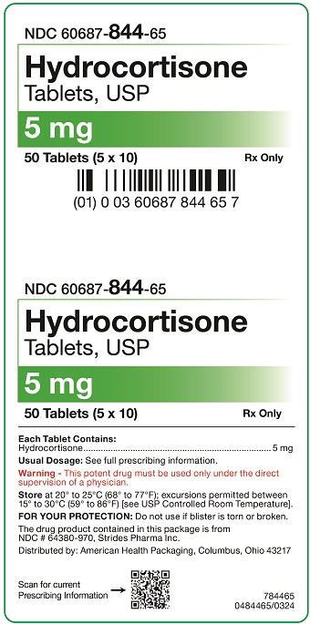 5 mg Hydrocortisone Tablets Carton