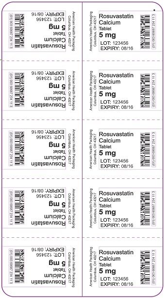 5 mg Rosuvastatin Tablet Blister