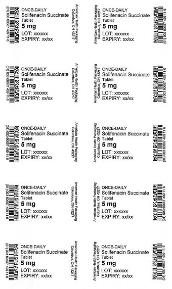 5 mg Solifenacin Succinate Tablet Blister