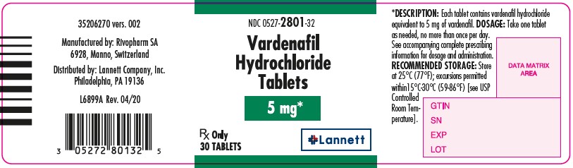 5 mg bottle label