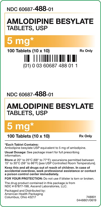 Amlodipine Besylate Tablets - Carton - 5 mg