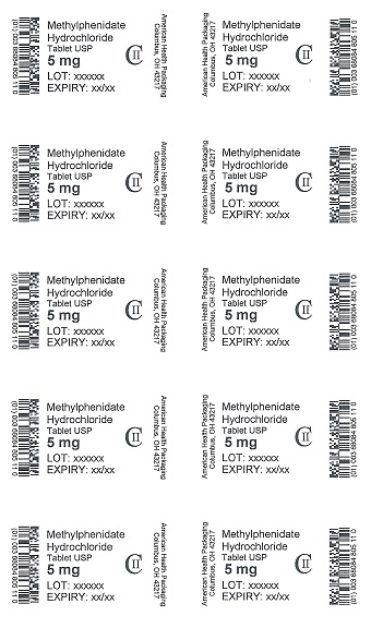 5 mg Methylphenidate HCl Tablet Blister
