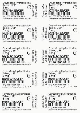 Oxycodone HCL Tablet - Blister - 5 mg