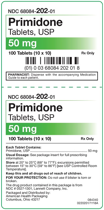 50 mg Primidone Tablets Carton