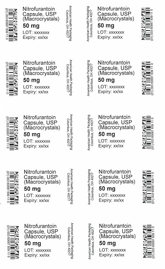 50 mg Nitrofurantoin Macrocrystals Capsule Blister