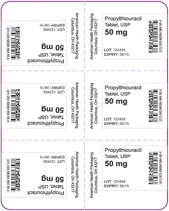 50 mg Propylthiouracil Tablet Blister