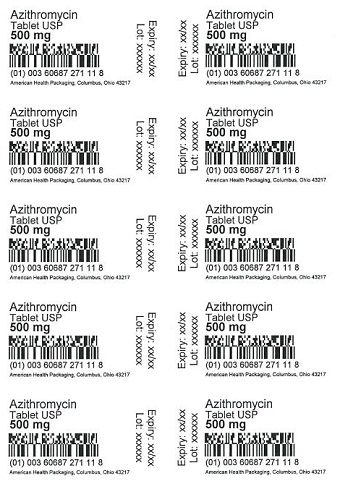 500 mg Azithromycin Tablet Blister