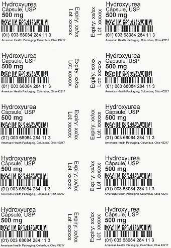 500 mg Hydroxyurea Capsules Blister