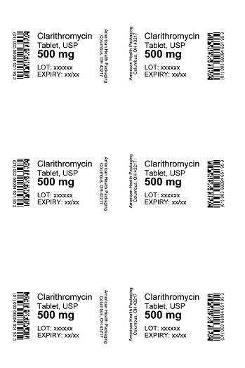 500 mg Clarithromycin Tablet Blister