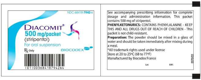 500 mg powder label