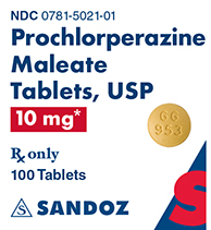 Prochlorperazine Maleate 10 mg Label