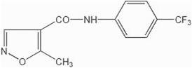 Chemcial Structure- Leflunomide