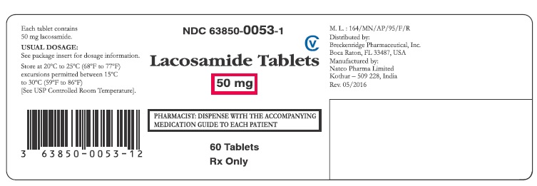 lacosamide 50mg 60 tablets