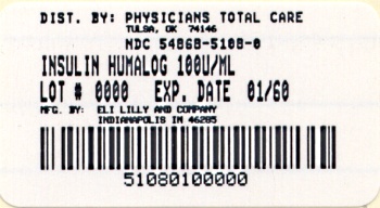 image of vial package label