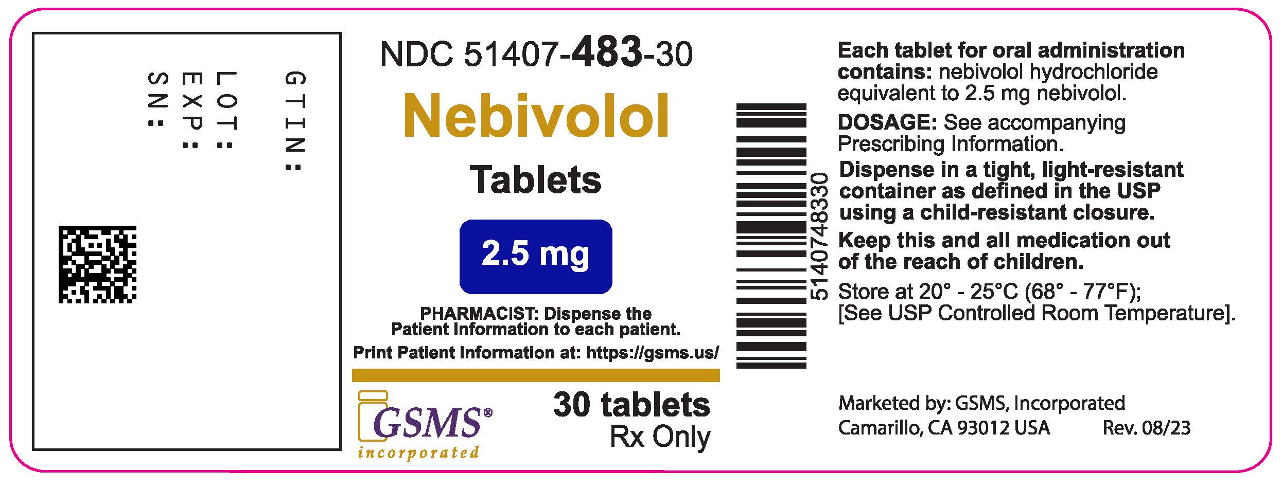 51407-483-30LB - Nevibolol Tablet - Rev. 0823.jpg