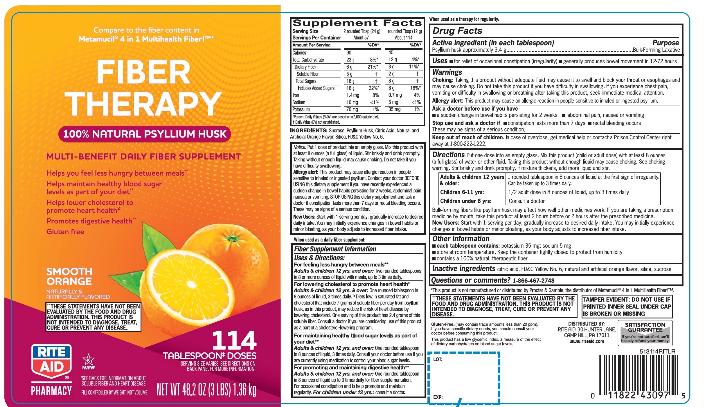 Rite Aid Natural Fiber Orange Flavor | Psyllium Husk Powder Breastfeeding