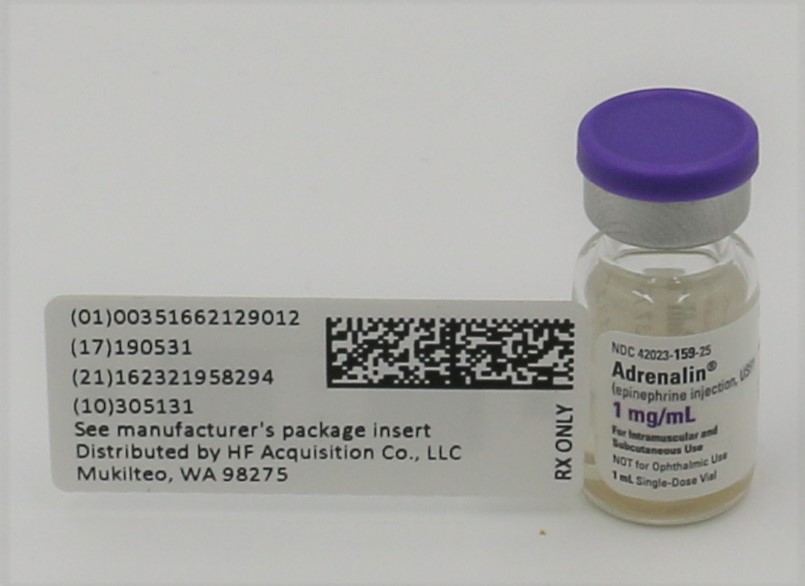 51662-1290-1 SERIALIZED VIAL LABELING