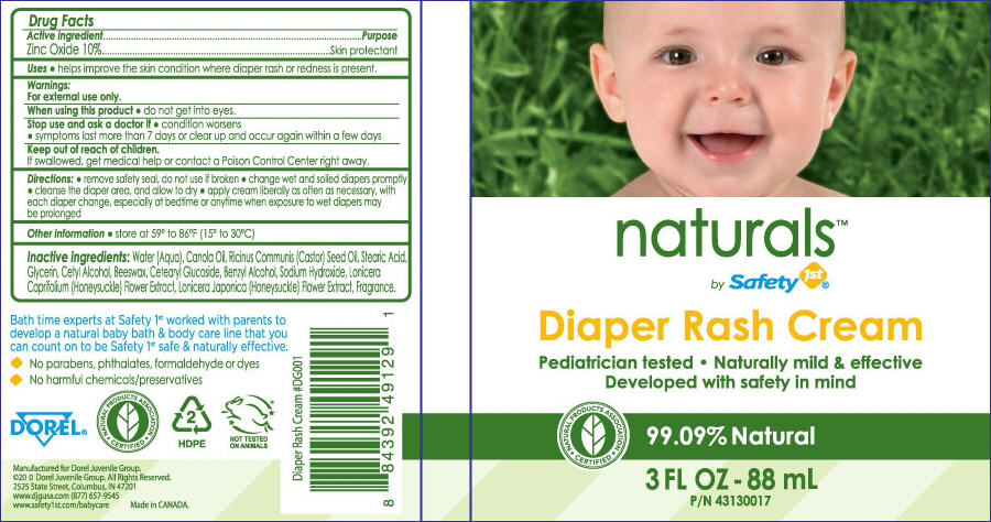 Naturals™ by Safety 1st® Diaper Rash Cream