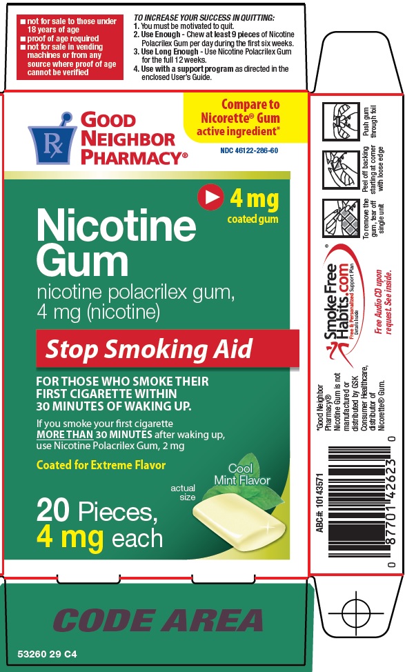 Nicotine Gum Carton Image 1