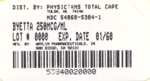 PRINCIPAL DISPLAY PANEL - 5 mcg package label
