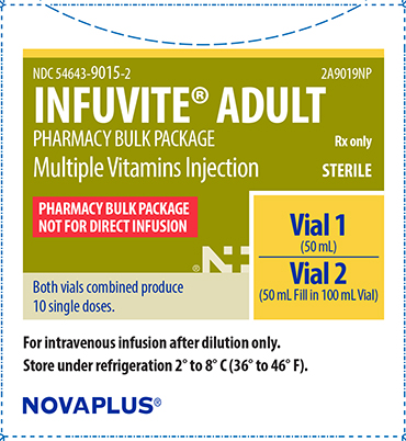 Infuvite Adult Pharmacy Bulk Package Carton