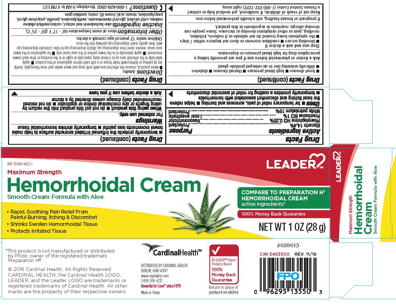 Hemorrhoidal Cream Package