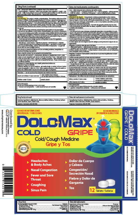 Label DoloMax Cold
