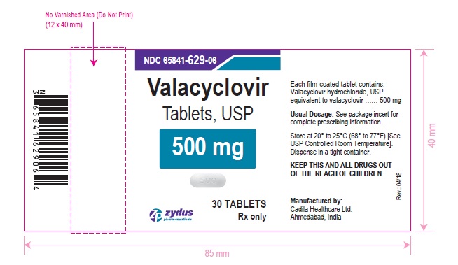 Valacyclovir tablets