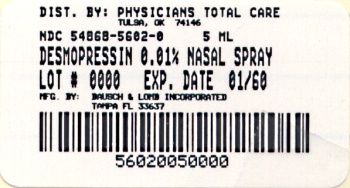 Desmopressin Acetate Nasal Solution, 0.01% (Carton 5mL)