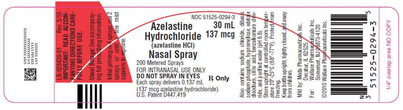 Azelastine Nasal Spray 137 mcg Label