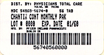 image of continuing package label