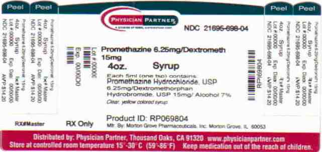 Promethazine 6.25mg/Dextrometh 15mg