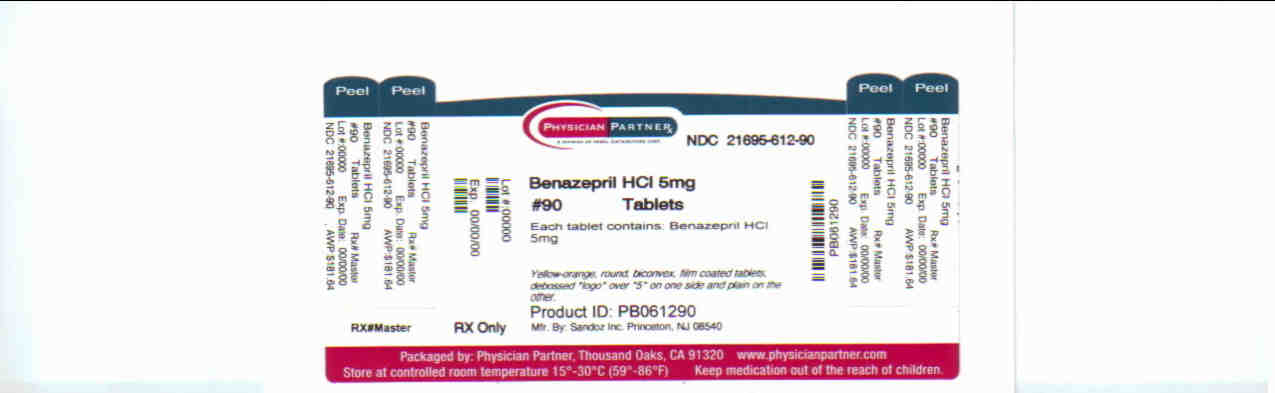 Benazepril HCl 5mg