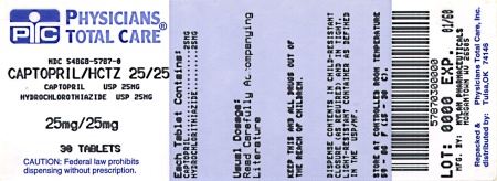 image of 25 mg/25 mg package label