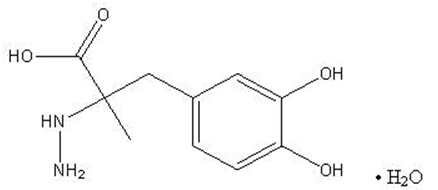 Carbidopa Structural Formula