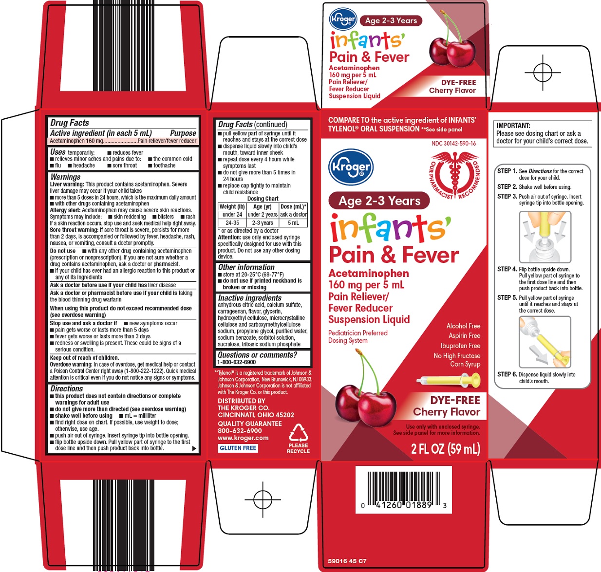 Infants' Pain & Fever Carton