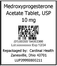 Medroxyprogesterone Acetate Pouch