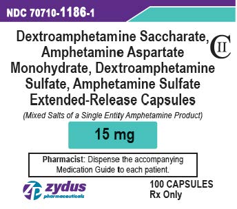 15 mg 100 count Bottle Label