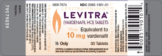 Levitra 10 mg label