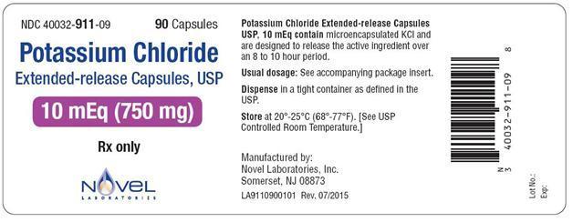 Is Potassium Chloride Capsule, Extended Release safe while breastfeeding