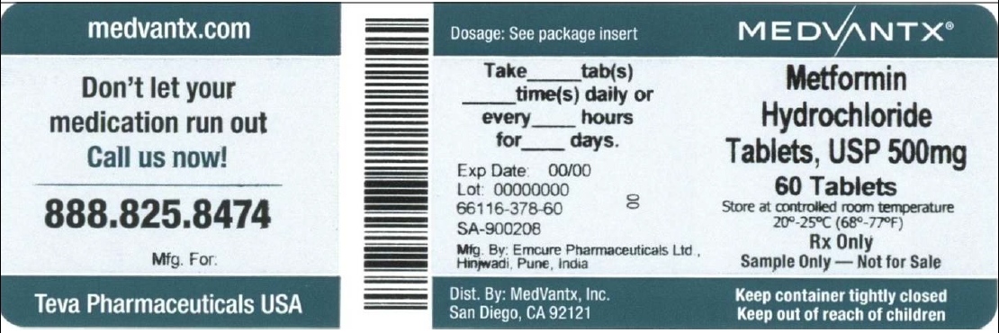 metformin hydrochloride 500mg tablets